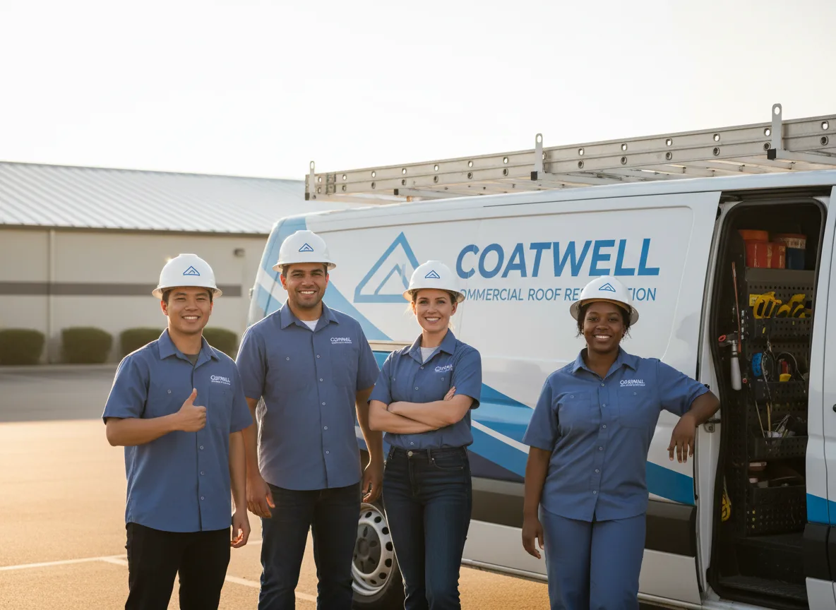 Commercial roof coating company in Red House, WV